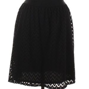 Joe-B A-line skirt with embroidered details. 2/$30